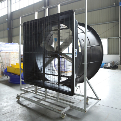 PMSM Motor Wind Powered Exhaust Fan Livestock Cooling Fans High Airflow Capability