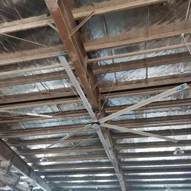 강력한 6 블레이드 산업용 천장 선풍기 10m3/분 풍량 /W 1500w 입력 전력