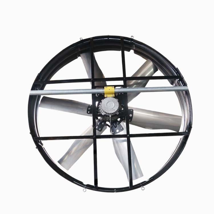 전력 2000W 산업 배기가스 팬 IP55 보호 수준 60mm 파이프 설치 회전 속도 345r/min