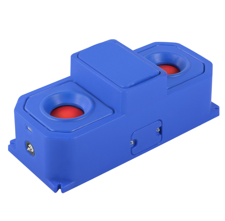 중력 충격 저항성 블루 가축 물 탱크 226L 용량 30-50L/min 흐름 속도