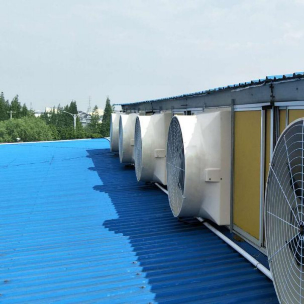 850W 48'6.4m3/h 공기 부피/W 및 IP55 보호 수준의 배기가스 팬