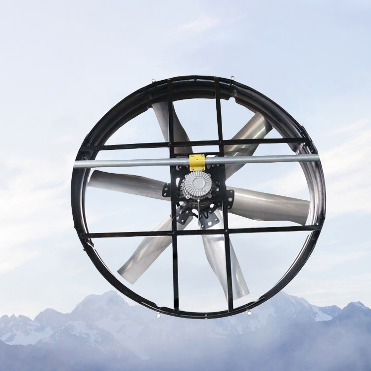 고효율 산업용 패널 팬 3Φ 380V 50Hz 전원 공급 장치 및 60m3/h의 뛰어난 풍량