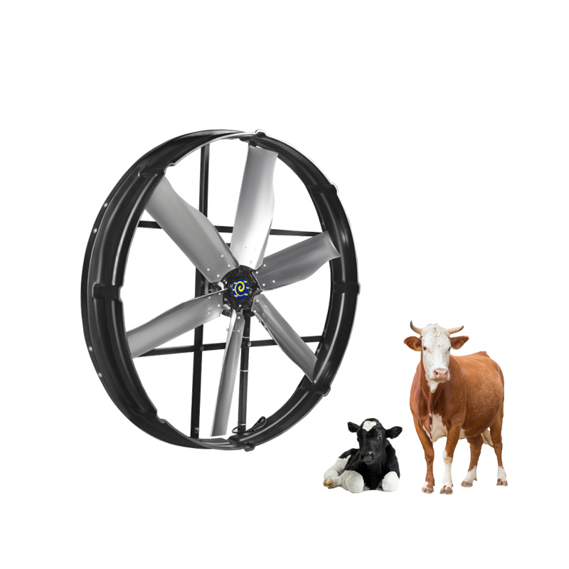 전력 2000W 산업 배기가스 팬 IP55 보호 수준 60mm 파이프 설치 회전 속도 345r/min