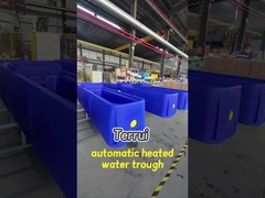 블루 가축 물 탱크 자동 제어 중량 폴리에틸렌 음료 잔