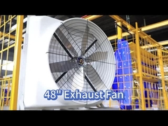 121139m3/h 가축 팬과 PMSM 모터로 공기 순환을 개선