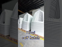 가축 양식 우유 송아지 핫치 집 장수 사용 농장 장비