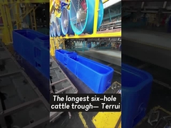 부식 저항성 예 가축 물 탱크 파란색 반냉각 시험 예