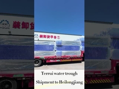 6 세트 1800W 전기 난방 260L 파란색 LLDPE 가축 자동 물 공급 장치 온도 조절