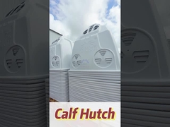 더 나은 가축 농장 조건 을 위해 날씨 에 견딜 수 있는 송아지 가옥