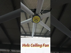 브러쉬리스 EC 모터와 7300mm 지름의 산업 천장 팬