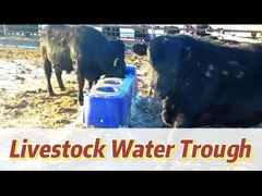 최대 수분 효율을 위해 40L/min 흐름 속도 파란색 소 음료 잔