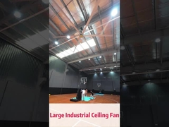 6pcs 알로이 블레이드 재료 1400m2 커버리지 영역과 낮은 소음을위한 산업 천장 팬