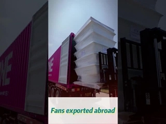 0.4hp 380-480V 산업 배기가스 팬 750RPM 회전 속도