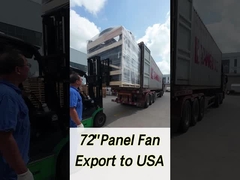 효율적인 연기를 제거하기 위한 산업용 3단계 연소 배기가스 팬